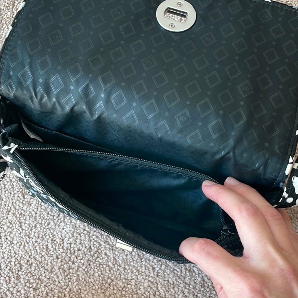 Vera Bradley Paisley Noir Crossbody Bag - Picture 5 of 8